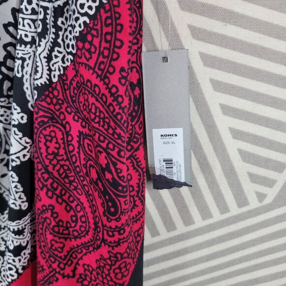 NEW Apt 9 Nightgown size XL Dress Pink Lace Back Lightweight Flowy Stretchy Pink - Picture 4 of 7